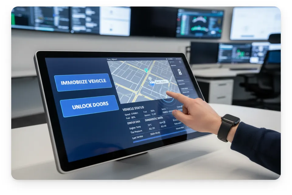 Geofence & Immobiliser
